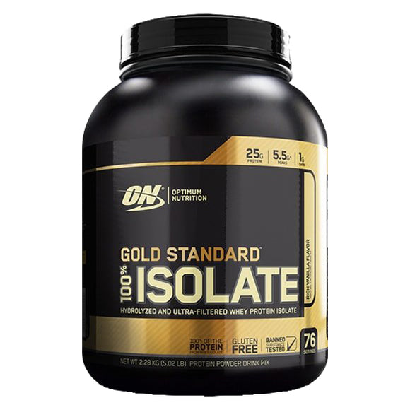 100% Isolate gold standard, 5 libras